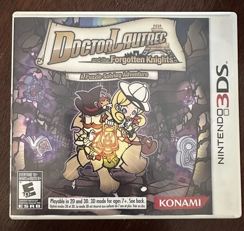 Doctor Lautrec and the Forgotten Knights Nintendo 3DS Complete Tested