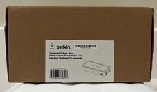 NEW Belkin Thunderbolt 3 Plus Dock and Cable - USB-C Hub 8-In-1 Docking Station