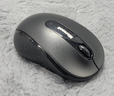 Microsoft Wireless Mobile Mouse 4000 with Dongle Model 1383 Tested Working