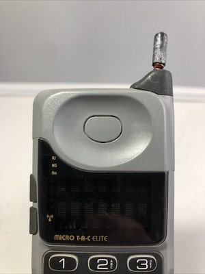 奇跡の1セット モトローラ micro tac Elite ビンテージ Vintage Motorola MicroTAC Elite With Charging Deck For Parts | eBay