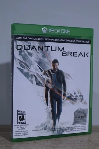 Quantum Break (Xbox One, 2016) Complete in box (includes Alan Wake insert code)