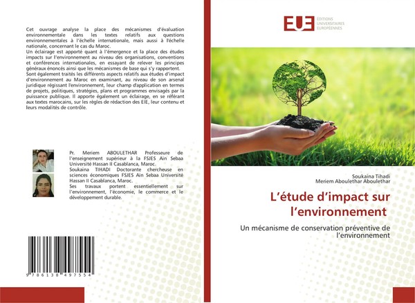 L'éTude D'impact Sur L'environnement Soukaina Tihadi (U. A.) Taschenbuch 2024-image