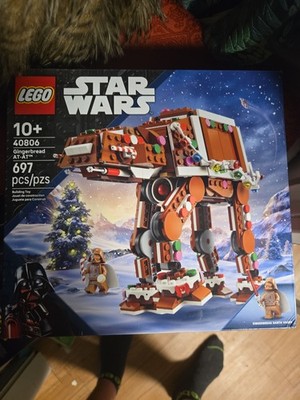 LEGO  Star Wars  Sealed Gingerbread AT-AT 691 Piece Building Set 40806 Exclusive