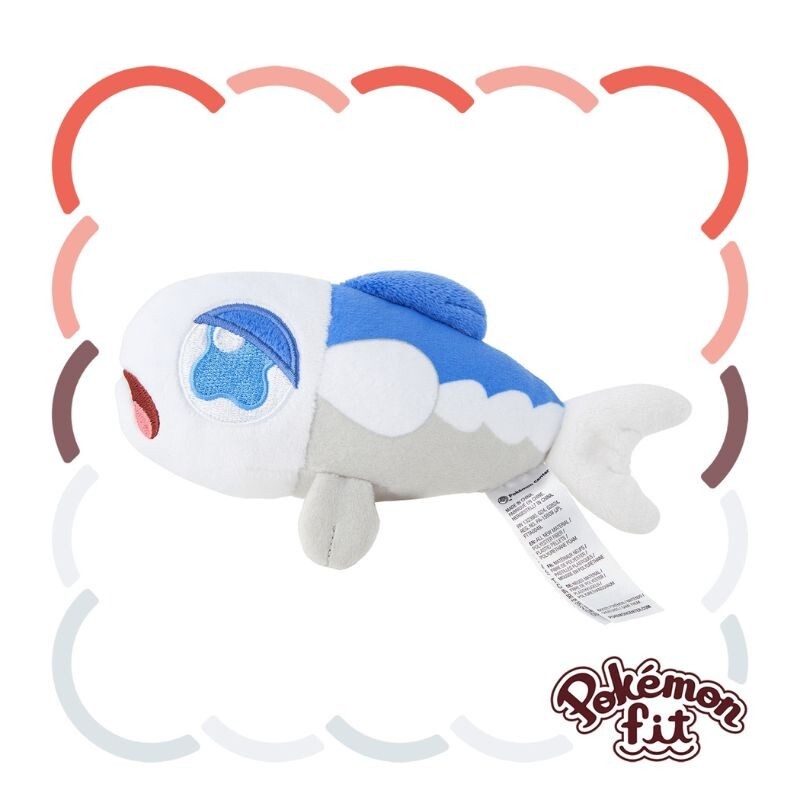 Pokemon Center Original pokemon Fit 746 Wishiwashi Solo Form Plush Doll JAPAN