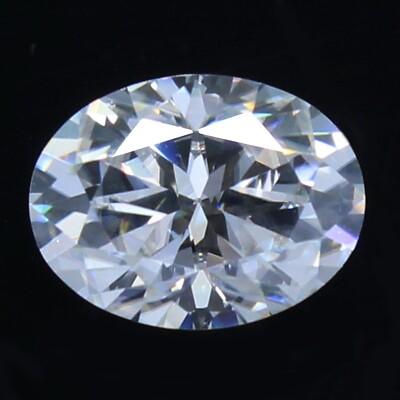 Natural D Color VVS1 Clarity Excellent Cut 6x4 mm Oval White 0.40 Ct Diamond Bx2