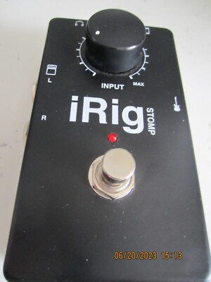 IK Multimedia iRig Stomp Gitarren-Stompbox
