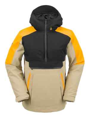 VOLCOM BRIGHTON PULLOVER SNOWBOARDJACKE - GOLD - 2024