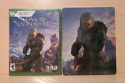 HALO INFINITE STEELBOOK EDITION COLLECTOR Xbox One/Series X - Édition France, état Comme Neuf
