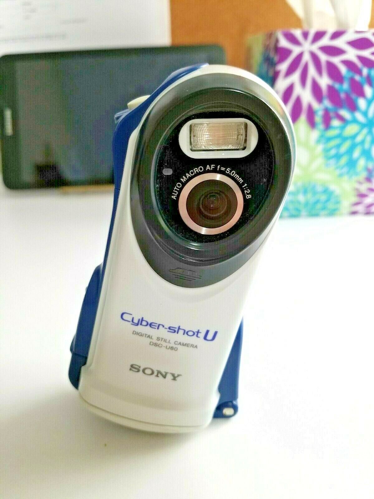 Sony DSCU60 2.0 Megapixel Digital Camera Waterproof