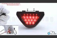 F1 Style Triangle 12 LED Rear Stop Tail 3rd Brake Light Universal SPORTY Red Len