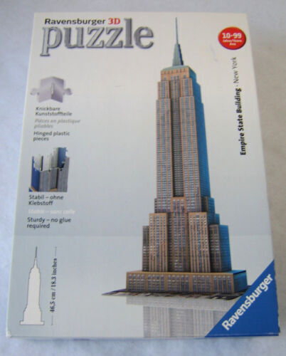 Ravensburger - Puzzle 3D - Building - Chrysler Building illuminé - 12595