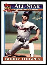 1991 Topps Desert Shield All Star Bobby Thigpen Chicago White Sox #396