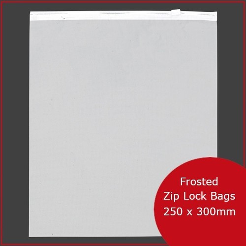 Frosted Resealable Thick Zip Lock Bags | Ideal For Clothes Packaging - Picture 19 of 25