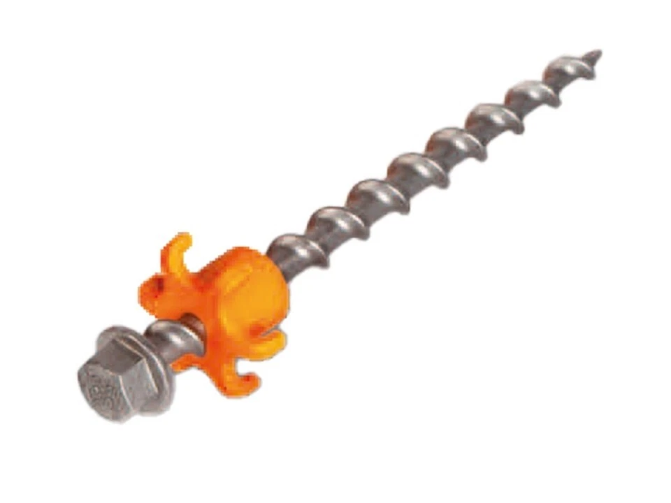 PEGGY PEG Peg&Stop Heavy Duty 4er Set Stahl Schraubhering Markise Vorzelt