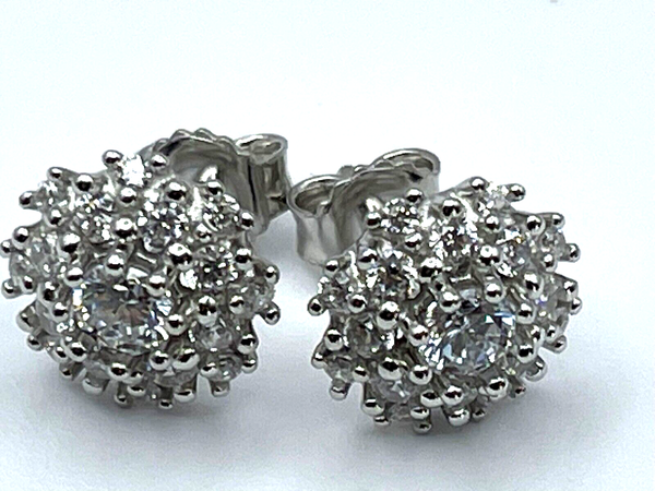 Ohrringe Ohrstecker 925 Sterling Silber Zirkonia Echtschmuck-image