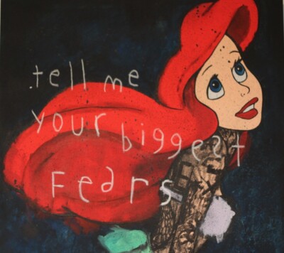 Johnny In Paris Tell Me Your Biggest Fear, 2023 art The Little Mermaid