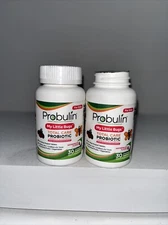 2 Sealed Probulin Total Care Probiotic Chews For Kids, One Missing Cap