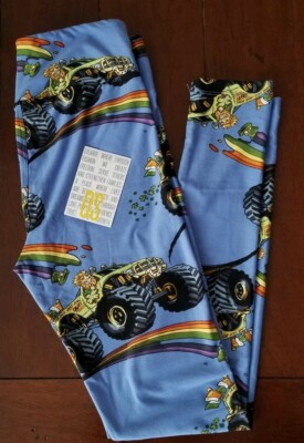 Athletic Leggings Lularoe Fire Truck Leggings New Lularoe