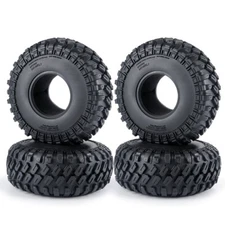 RC Tires 2.2inch RC Rubber Tyre Set 4pcs for 1/10 RC Crawler Axial SCX10 D90