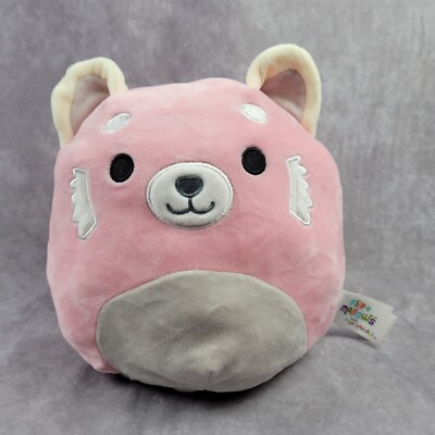 Squishmallows 8'' Flip a Mallows Reversible Dohna Snow Leopard & Mischa Red Panda