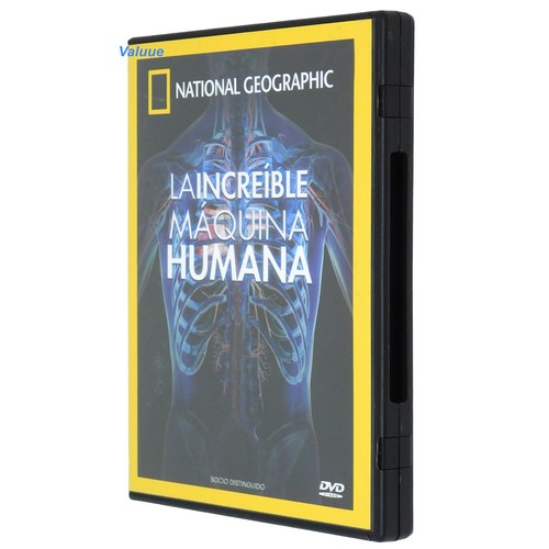 Incredible Human Machine DVD Nat Geo Video spanisches Kunstwerk Cover Englisch Audio - Bild 3 von 3