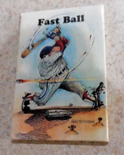 Vintage Baseball Gary Patterson Ata Boy Refrigerator Magnet 1994 Fast Ball