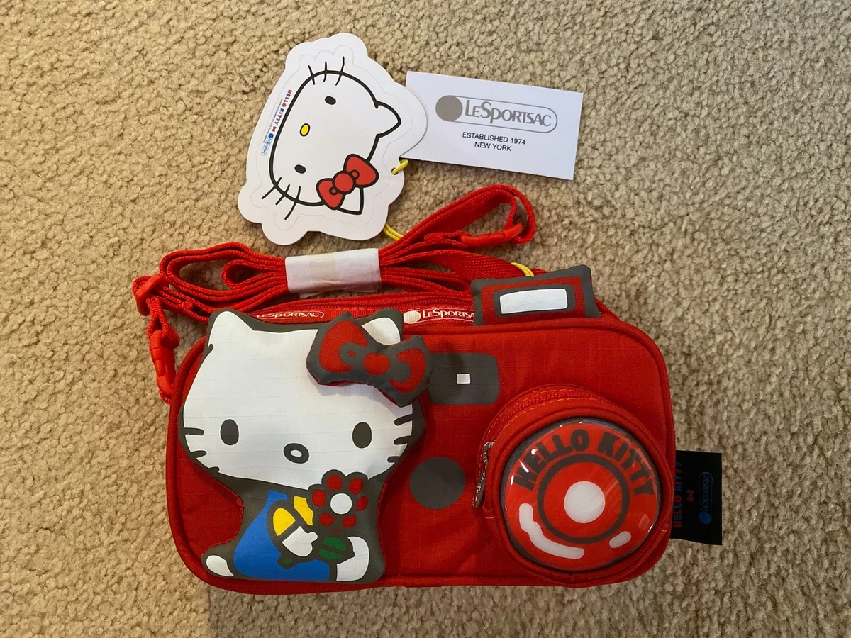 Lesportsac hello kitty camera best sale bag