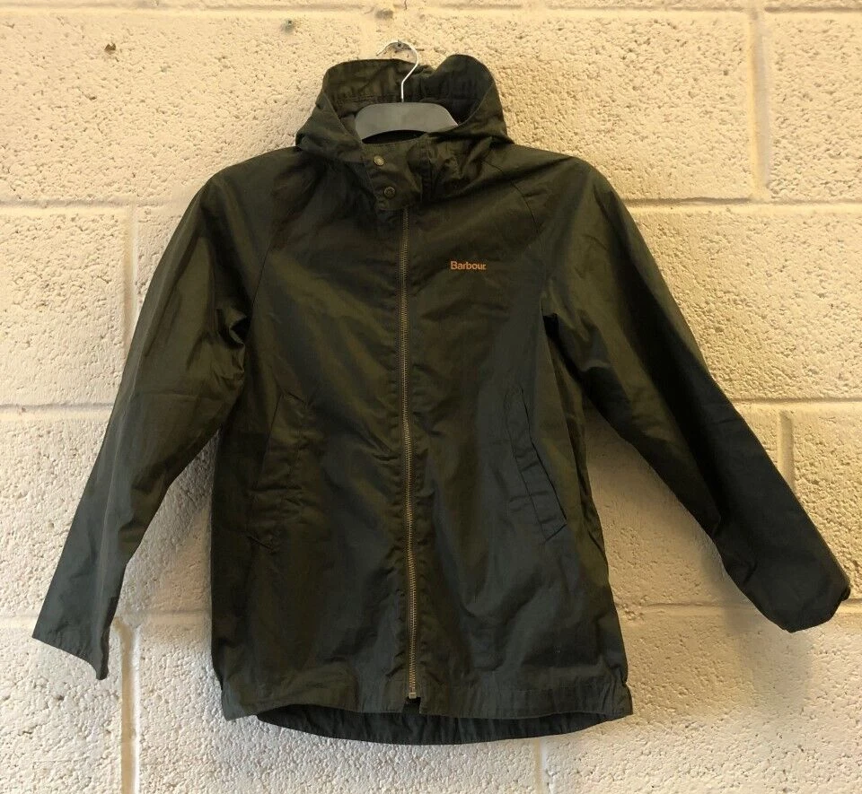 Barbour Orta Wax Jacket Junior size 11 12 yrs REF CB21
