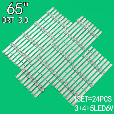 LED STRIPS ONE SET A+B+C for LG TV 65LB6300 65LB6500 65LB5840 65GB6310 65LY5405
