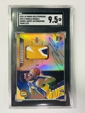 D’ANGELO RUSSELL 2015-16 Panini Gold Standard Prime RC Patch Auto 03/25 SGC 9.5