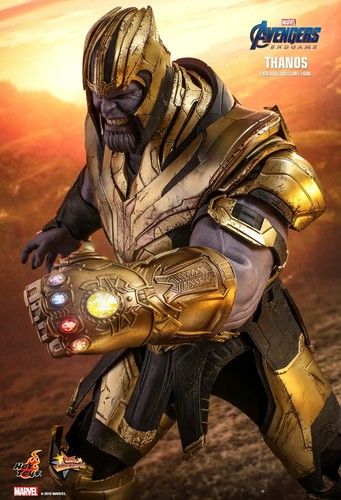 Hot Toys 1/6 Scale Avengers Endgame Thanos MMS529 Double Bladed Sword - Picture 9 of 9