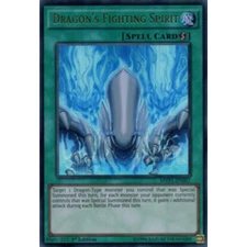 Dragon's Fighting Spirit - MVP1-EN007 - Ultra Rare - 1st Edition