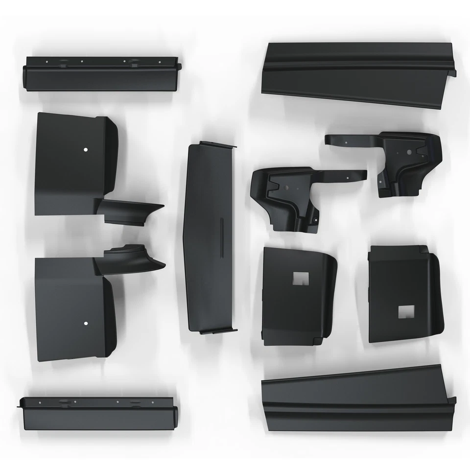 For Cadillac ElDorado 1979-1985 Front & Rear Bumper Fillers (Set of 11) Foto 2 de 4