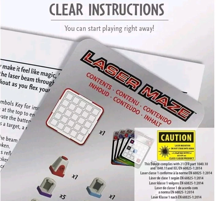 NEW NIB Thinkfun Laser Maze STEM Toy Set Brain Boosting Game - Image 4 of 4