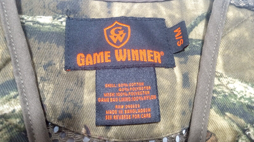 Game Winner Camo Mesh Hunting Vest Mens Size S/M Mossy Oak Up Infinity - Picture 9 of 10
