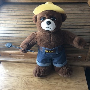 Smokey The Bear Plush 16â€  Stuffed Animal 2005 Kids Preferred | eBay