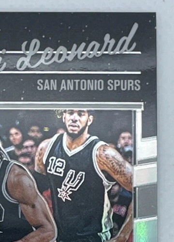 2016-17 Panini Donruss Optic #116 Kawhi Leonard Holo Silver Prizm S.A Spurs - Picture 8 of 15