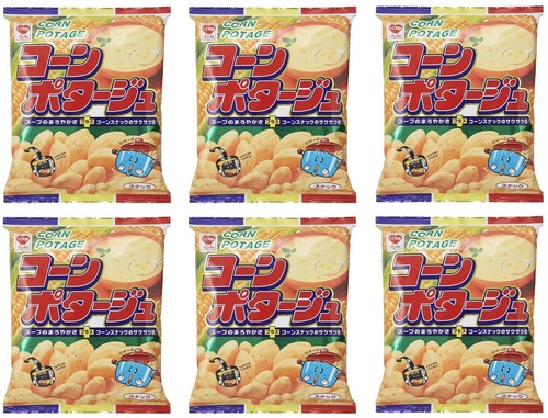 Japanischer Snack Maiskopf knusprig gepufft herzhaft Geschmack reichhaltige Suppe Riska Japan 75g - Bild 1 von 9