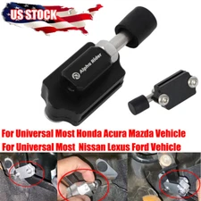 Universal Billet Race Clutch Pedal Petal Stopper Plate Bracket Crank Adjustable