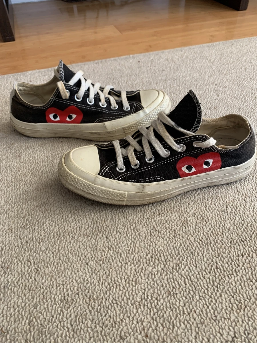 Converse X des Garcons Play Chuck Taylor Sneaker W 7, M 5Black | eBay