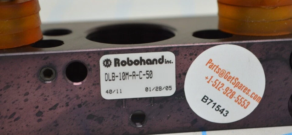 DLB-10M-A-C-50 / POWER BASE SLIDES DLT-1011M50 250PSI W PARKER WW388872/ROBOHAND - Image 2 of 4