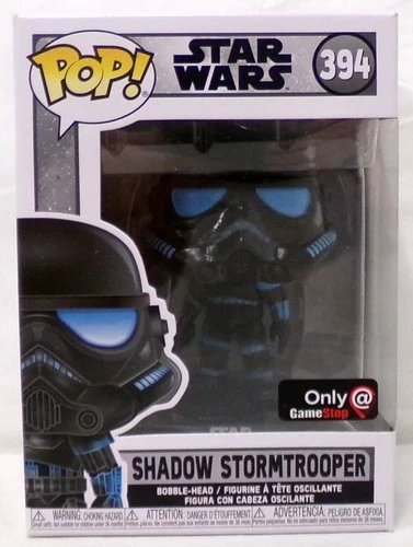 Funko Pop! 2020 Star Wars 394 Shadow Stormtrooper Gamestop Exclusive