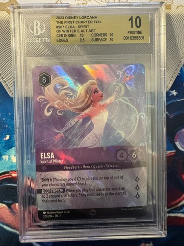 Elsa - Spirit of Winter graded BGS 10 for sale on eBay