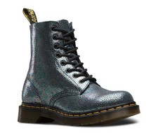 Dr. Martens 1460 Pascal Sparkle Boots Size 7 Metallic Holographic Combat Boots