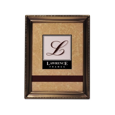 Lawrence Frames 11435 Antique Gold Bead 3.5x5 Picture Frame
