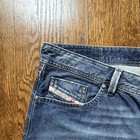 Diesel Men's Blue Straight Leg Jeans Medium Wash Regular Fit Mid Rise 38/32 — photo 2