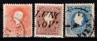 L&V 1858: 5-15 Soldi Type II (ANK 9-11 II) gestempelt (ANK 37 €)