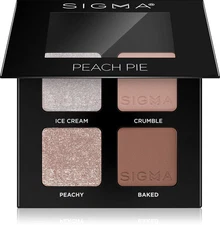 Sigma Beauty Quad Eyeshadow Palette in Peach Pie 4g