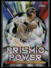 Yuki Yanagita Prismic Power 2021 Topps Chrome NPB