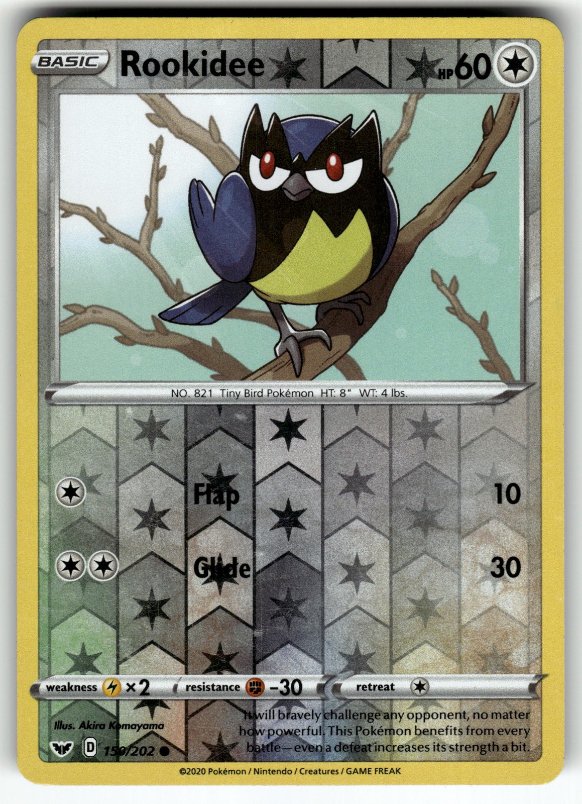 Rookidee 150/202 SWSH01: Sword & Shield Base Set LP Pokemon Card TCG
